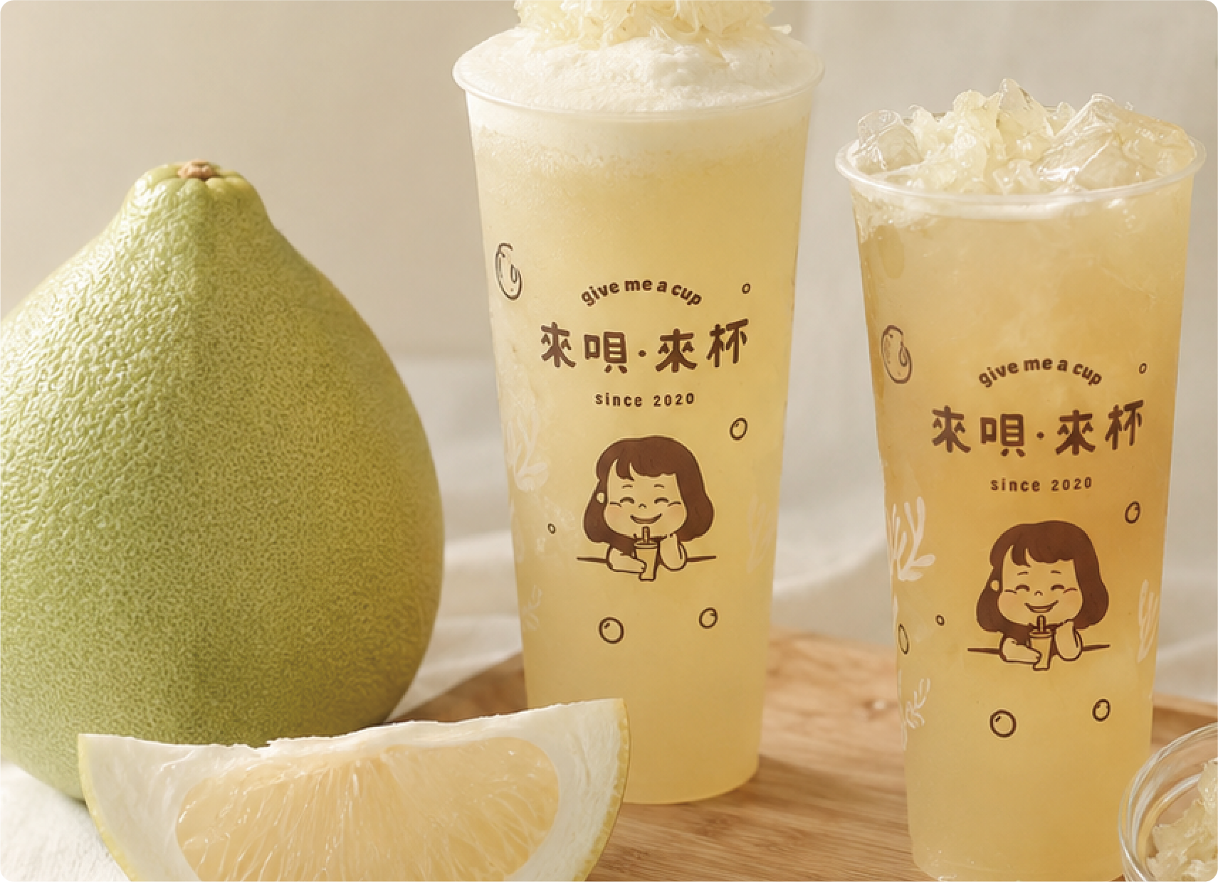 來唄·來杯-鳳梨文旦系列